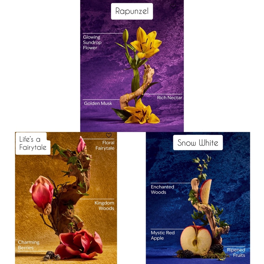 Bath and Body Works Disney Princess 7-piece Mini Fine Fragrance Mist Sampler - Picture 16 of 17